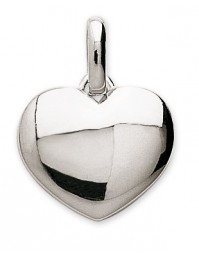 Pendentif coeur argent + chaîne assortie 206227