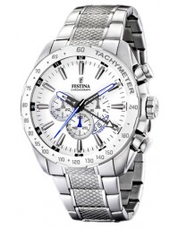 festina chronographe acier F16488-1