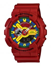 Casio g-shock rouge GA-110FC-1A