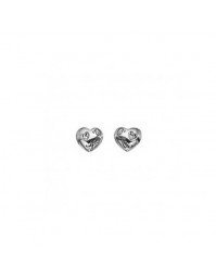 guess bijoux-boucles d'oreilles coeur UBE12010